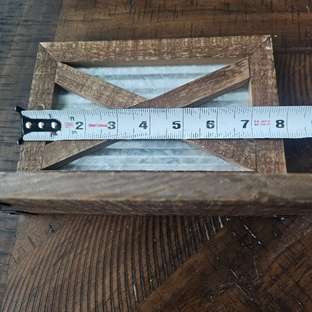 Metal and Wood Rustic Toilet Paper Holder / Hand Towel Hook ~ 2 AVAILABLE